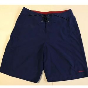 Patagonia blue swim trunks size 32